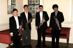 Left to Right: Jefferson Wenzel, Charlie Clarke, Alez Wenzel, and Jerry Sun